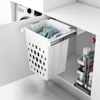 Wasmand onderbouw volledig uittrekbaar 