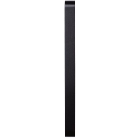 Greep sense zwart geborsteld 199 mm
