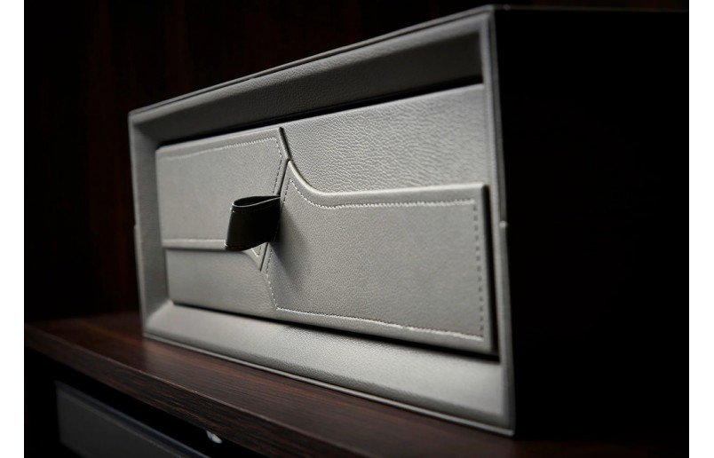 Luxe lederen Ladebox met één lade