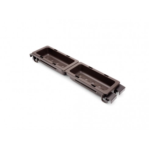 Opbergbakje t.b.v. uittrekbaar frame